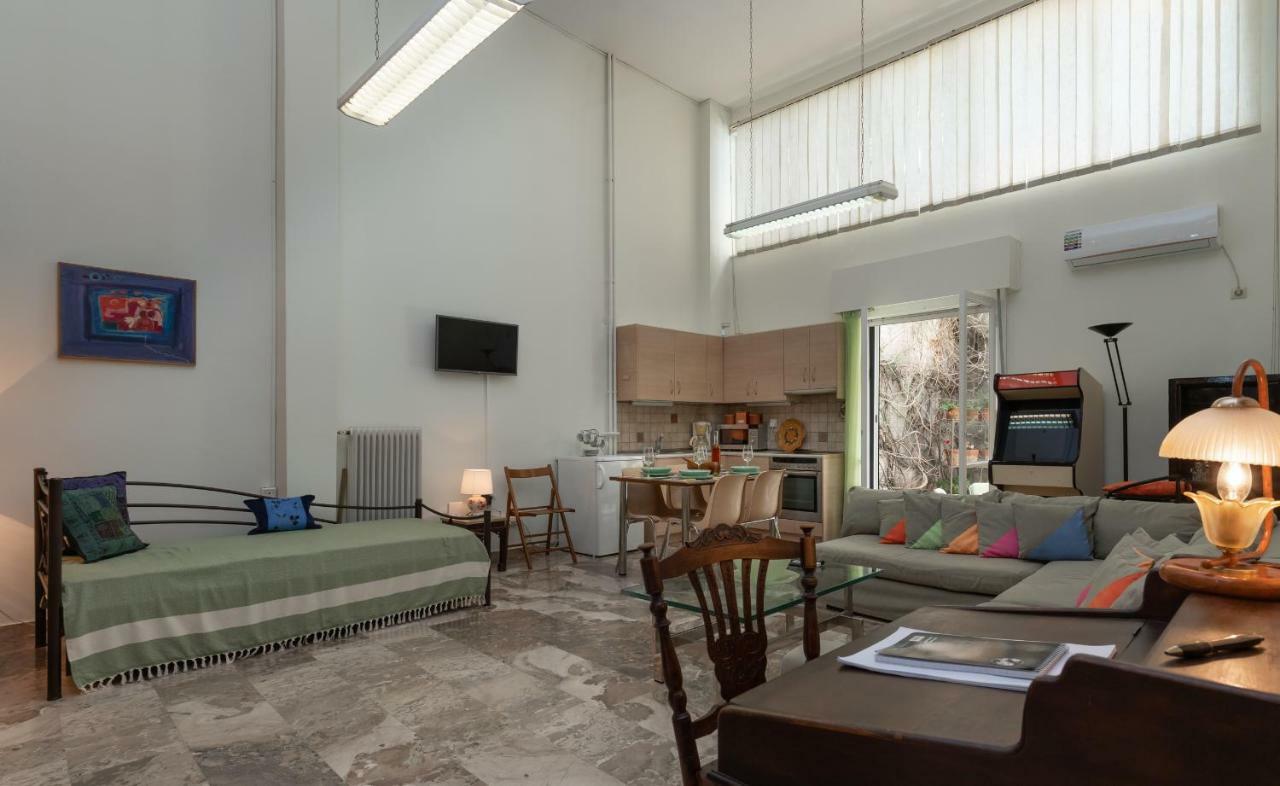 Acropolis Koukaki Loft Private Garden Apartamento Atenas Exterior foto