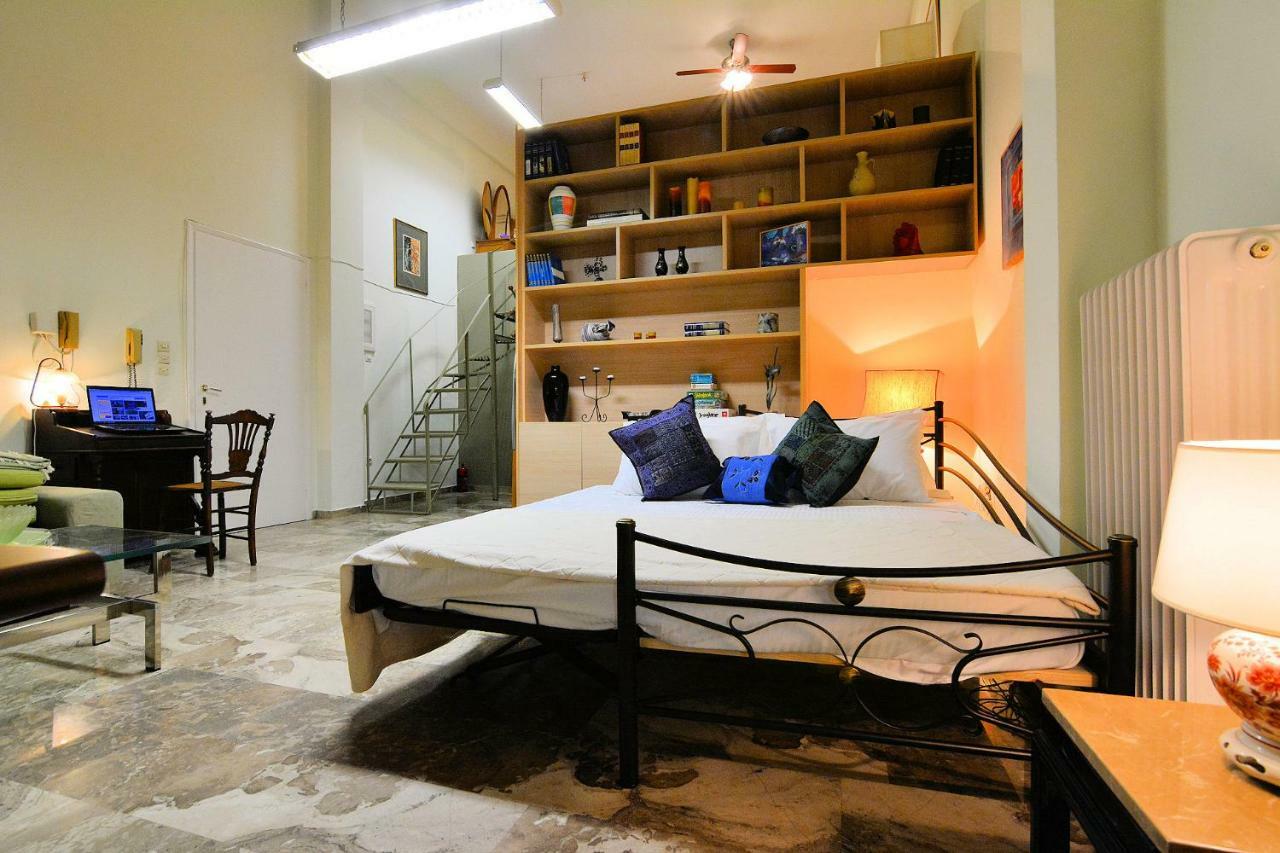 Acropolis Koukaki Loft Private Garden Apartamento Atenas Exterior foto